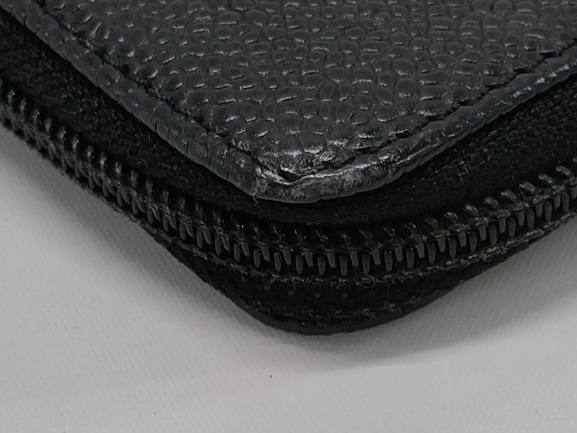 CHANEL Caviar Leather Long Wallet Black Wallet