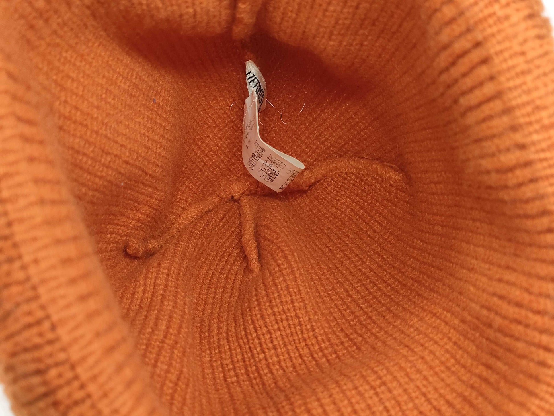 HERMES 100% Cashmere Knit Hat with Tag Other Accessories