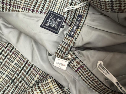 Burberry London Classic Check Wool Suit 7 Other Apparel