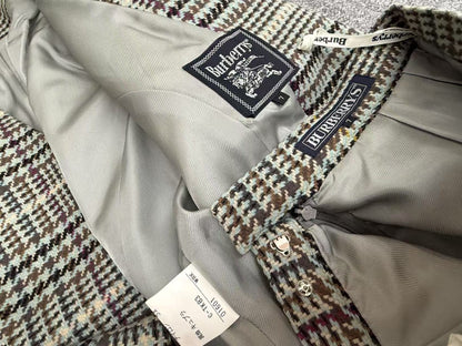 Burberry London Classic Check Wool Suit 7 Other Apparel