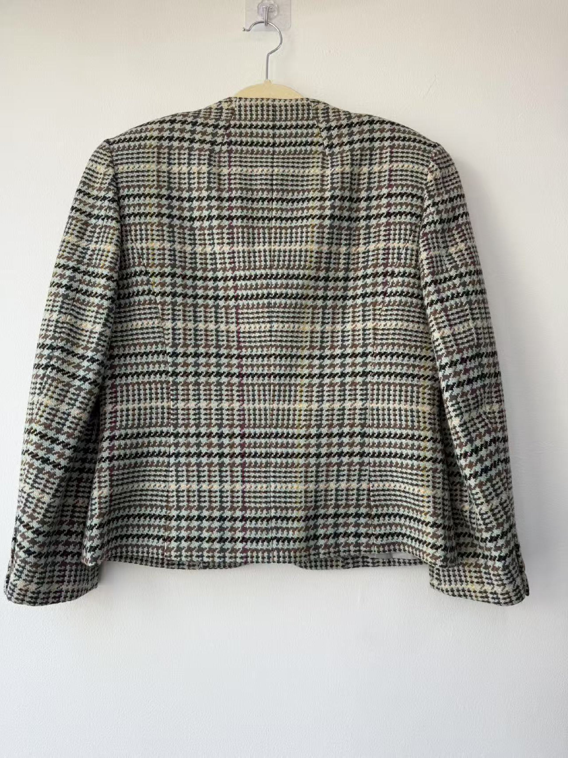 Burberry London Classic Check Wool Suit 7 Other Apparel