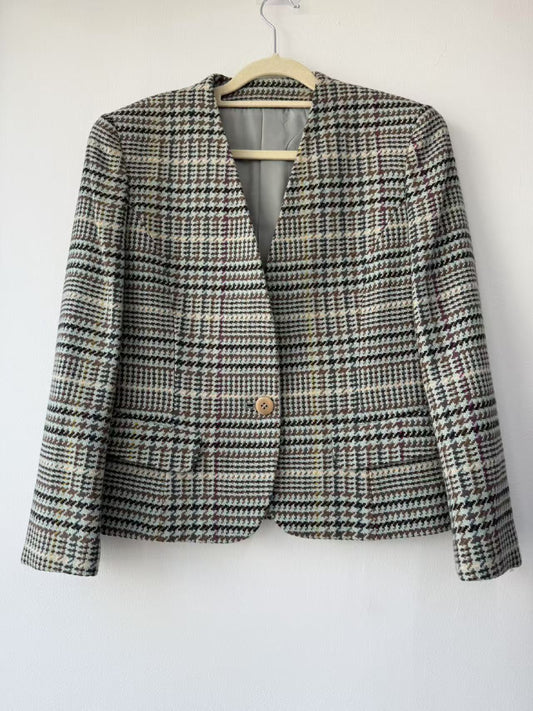 Burberry London Classic Check Wool Suit 7 Other Apparel