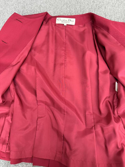 Dior Christian Dior Burgundy Boutique Set 11 Other Apparel