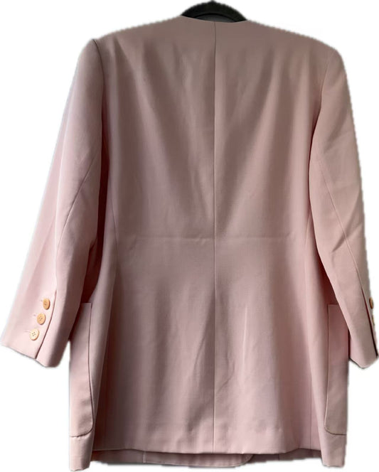 CELINE Pink Wool Coat XL