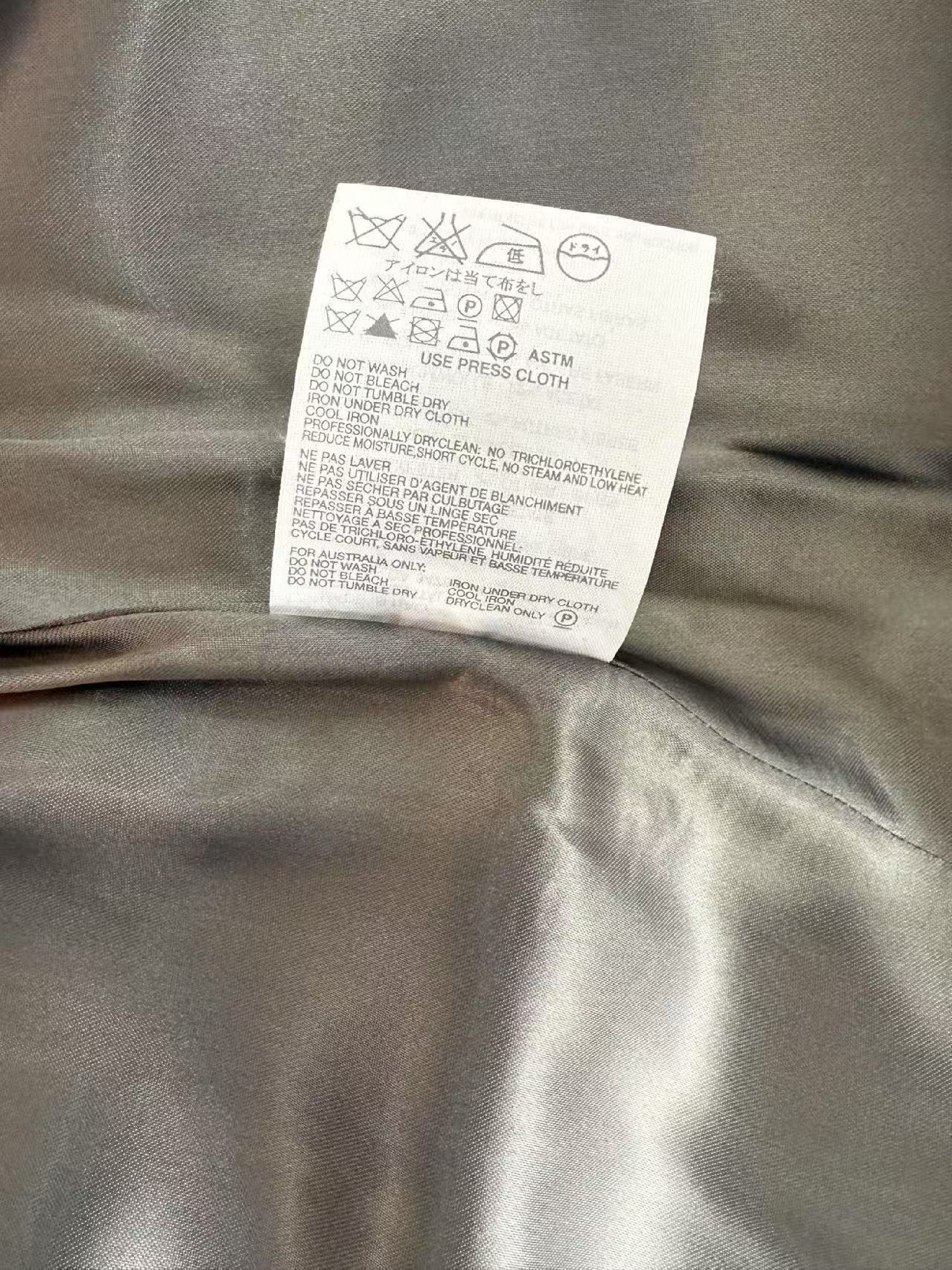 Miu Miu Miu 3D Silver Line Carving Coat Size 42 Cardigan
