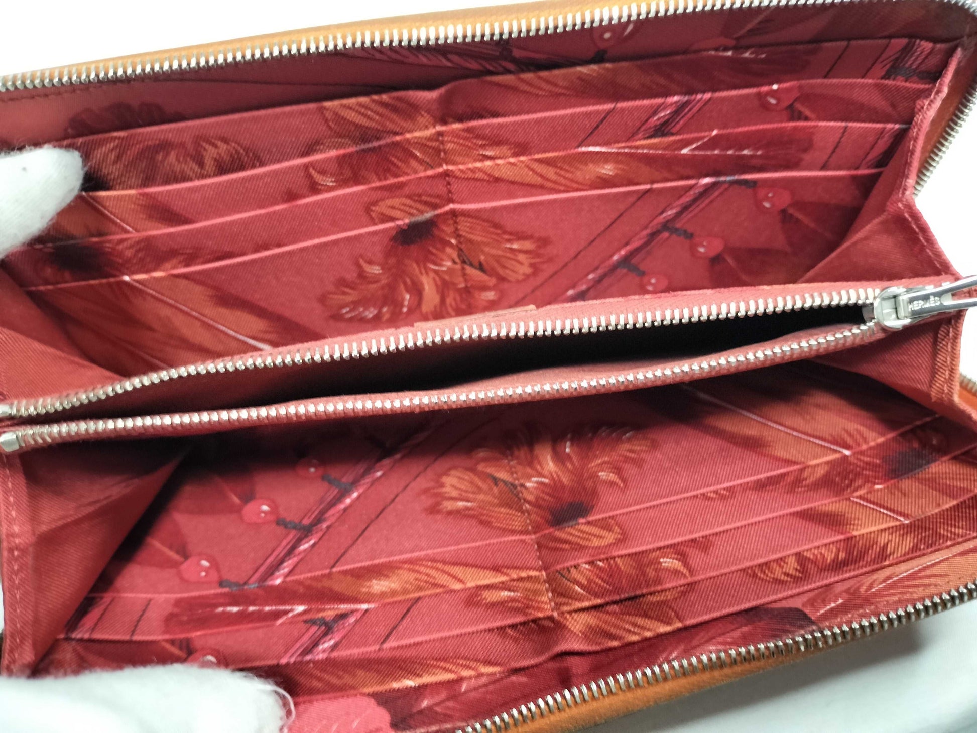 HERMES Azap Hermes Azap Silk Long Wallet