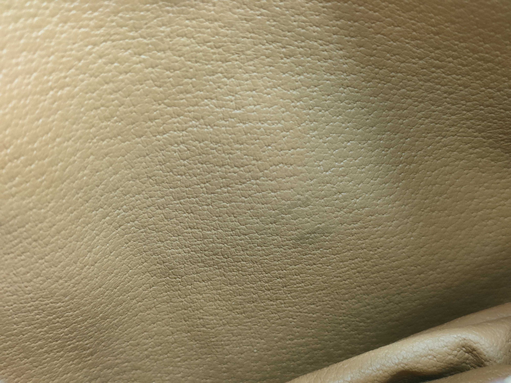 CELINE Macadam Shoulder Bag Beige Brown Shoulder Bag