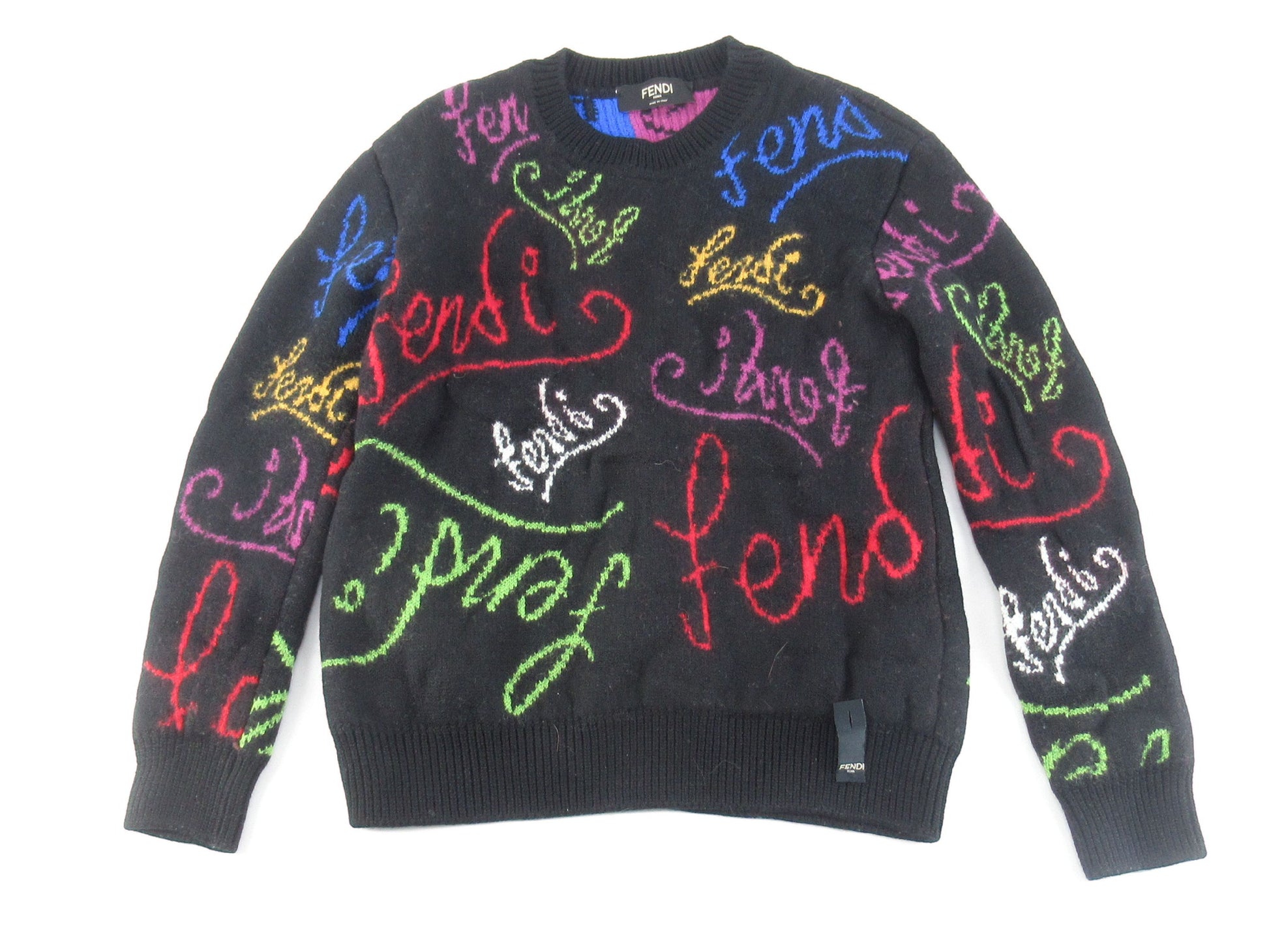 FENDI FENDI Knit sweater size 48 wool FZY463 worn by Ryuji Imaichi