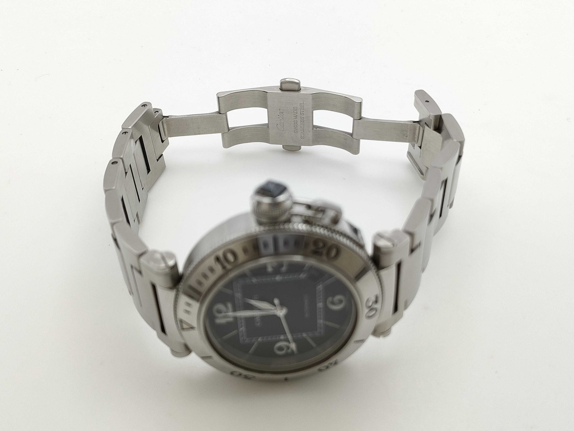 Cartier Pasha C-Timer 2790 488571QX Black Dial Automatic Men's Watch