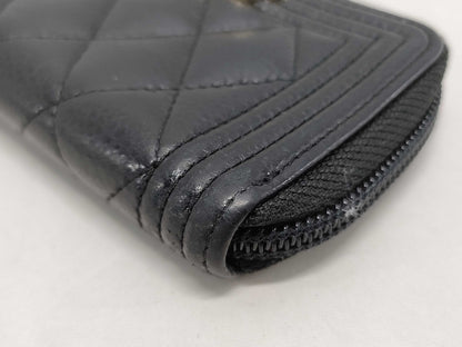 CHANEL CHANEL Boy Chanel Card Case Coin Case Coin Case