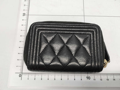 CHANEL CHANEL Boy Chanel Card Case Coin Case Coin Case