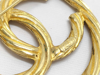 CHANEL CHANEL Coco Mark Brooch Brooch
