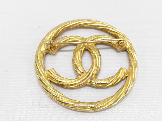 CHANEL CHANEL Coco Mark Brooch Brooch