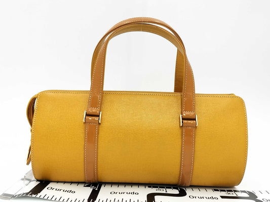 BURBERRY Yellow Handbag