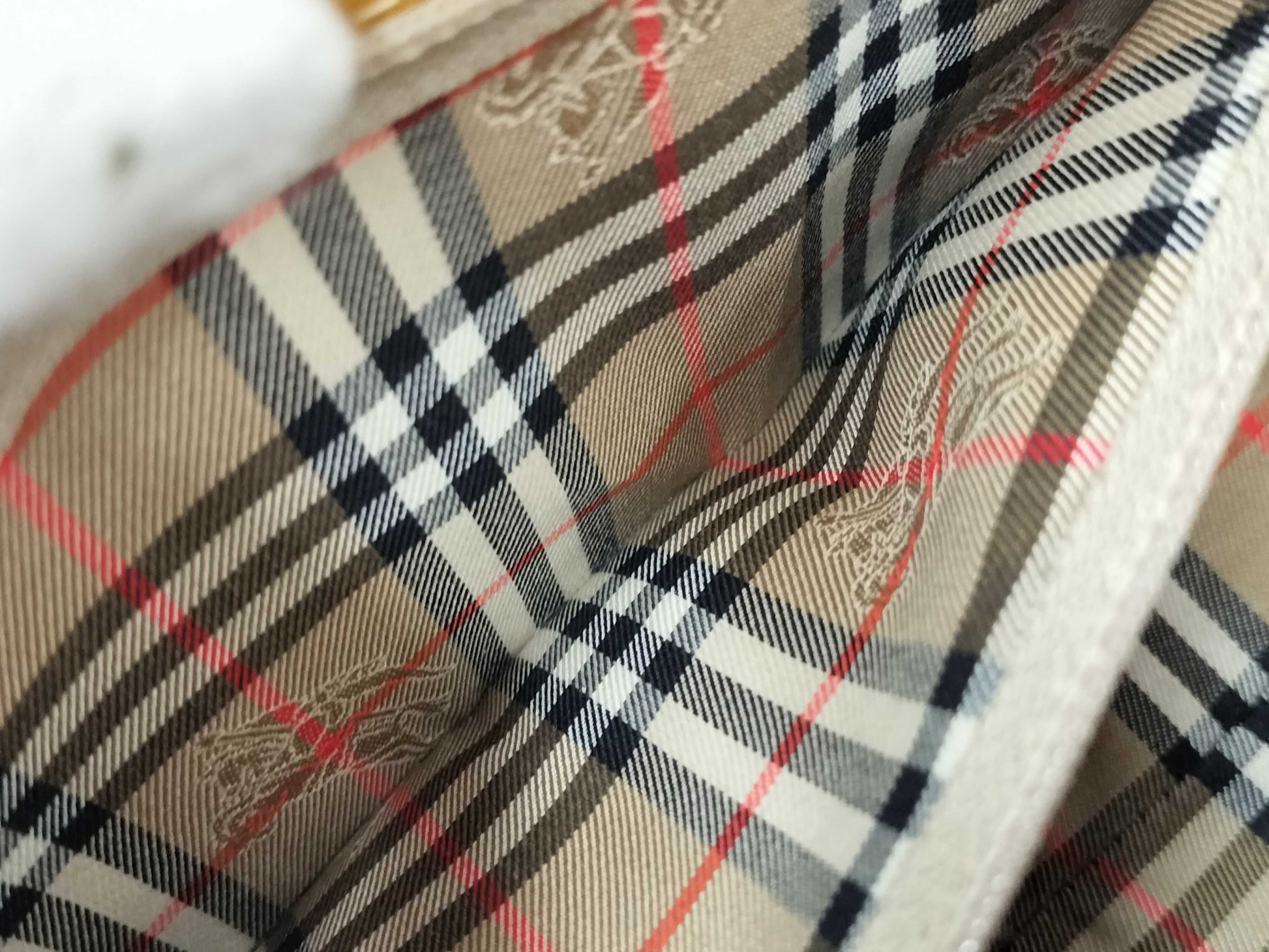 BURBERRY Yellow Handbag