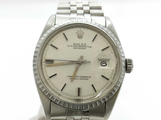 ROLEX Datejust 1603 3088788 Mosaic Silver Dial Boys' Watch