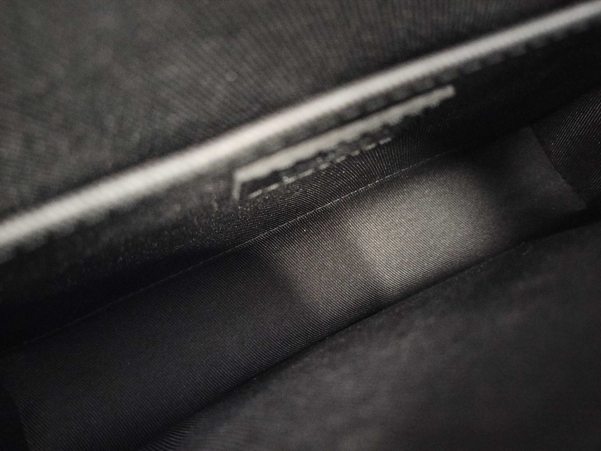 LOUIS VUITTON LV bag black shoulder bag