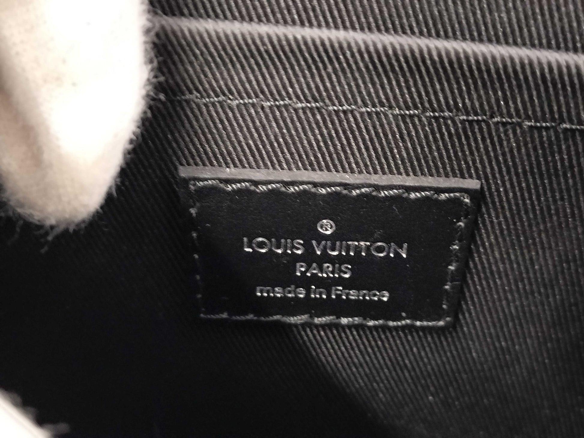 LOUIS VUITTON LV bag black shoulder bag