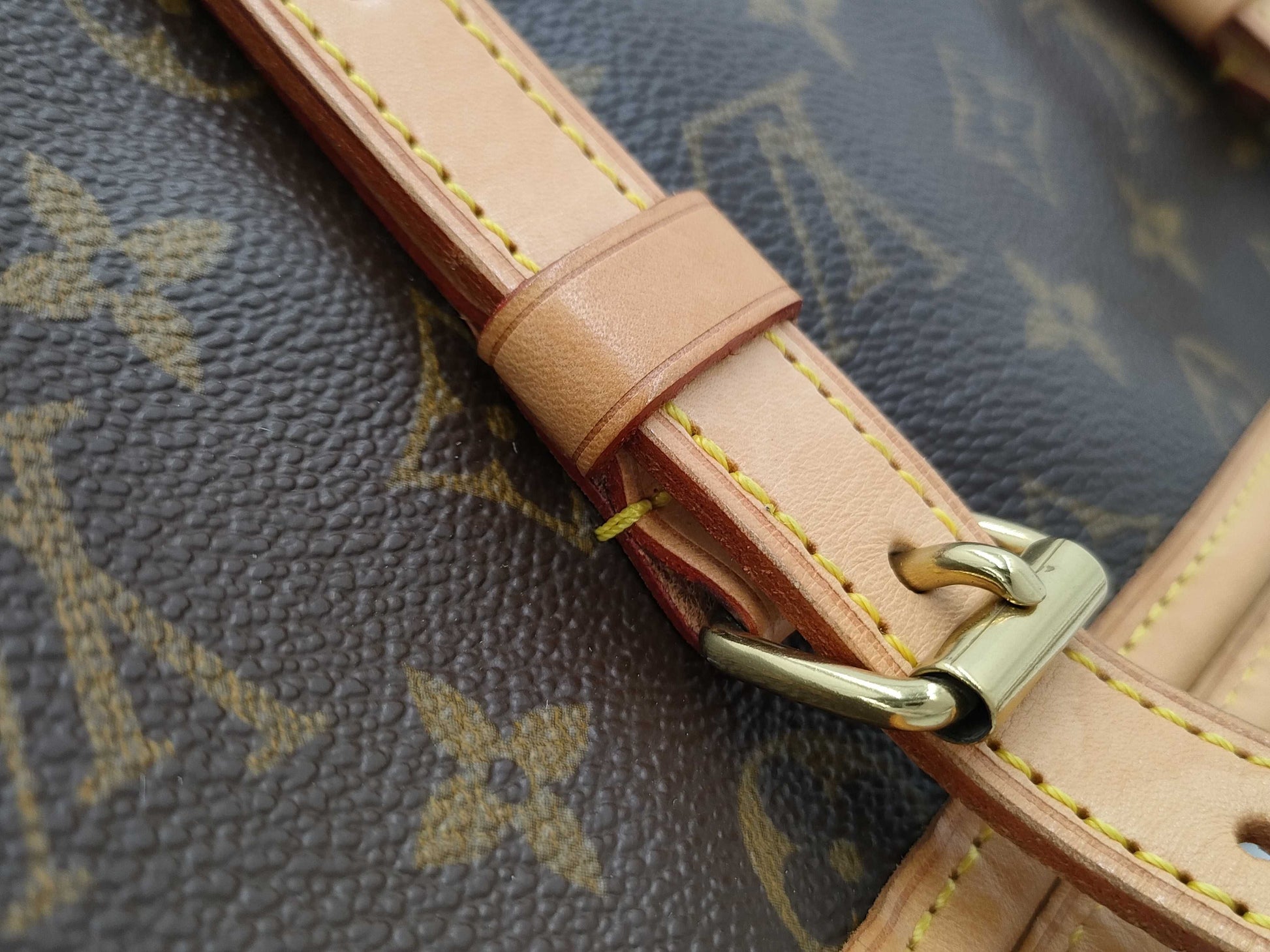 LOUIS VUITTON Monogram Packet Tote Bag