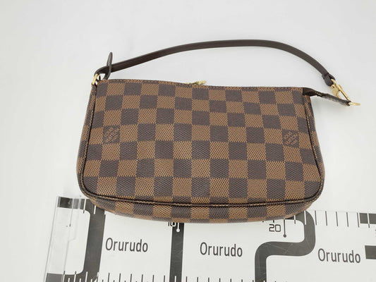 LOUIS VUITTON Damier bag pouch