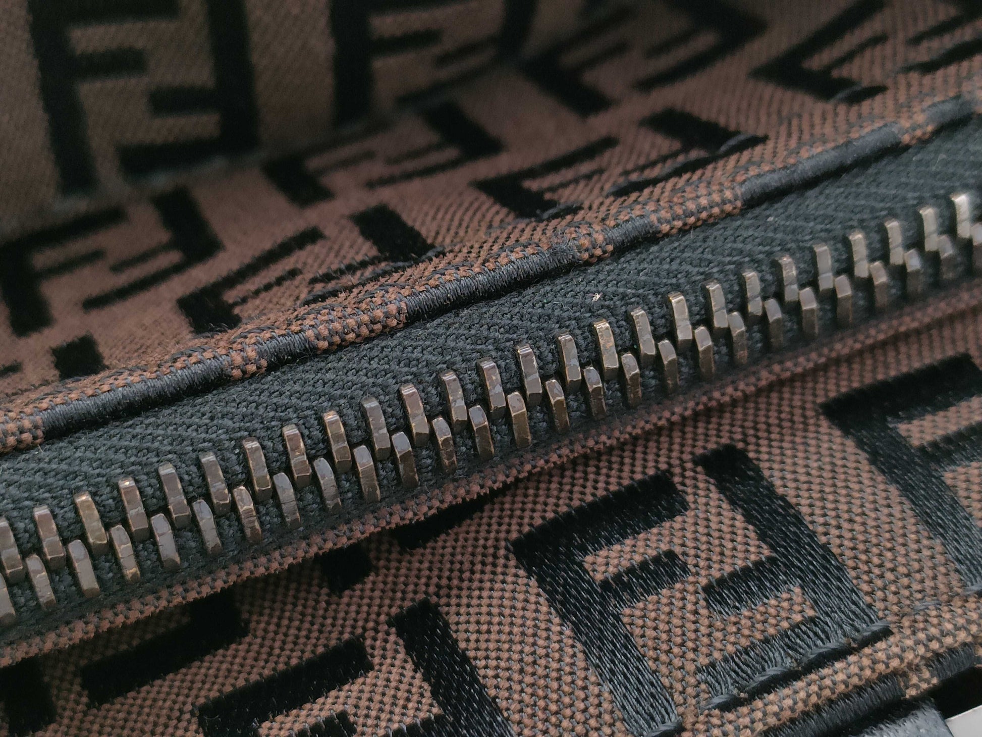 FENDI black tote bag