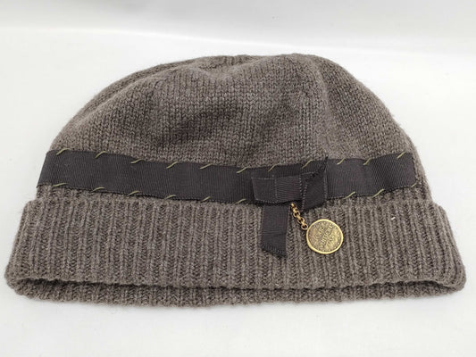 LOUIS VUITTON Brown Knit Hat Other Accessories