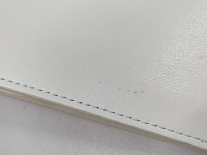 CELINE CE Logo Shoulder Bag White 