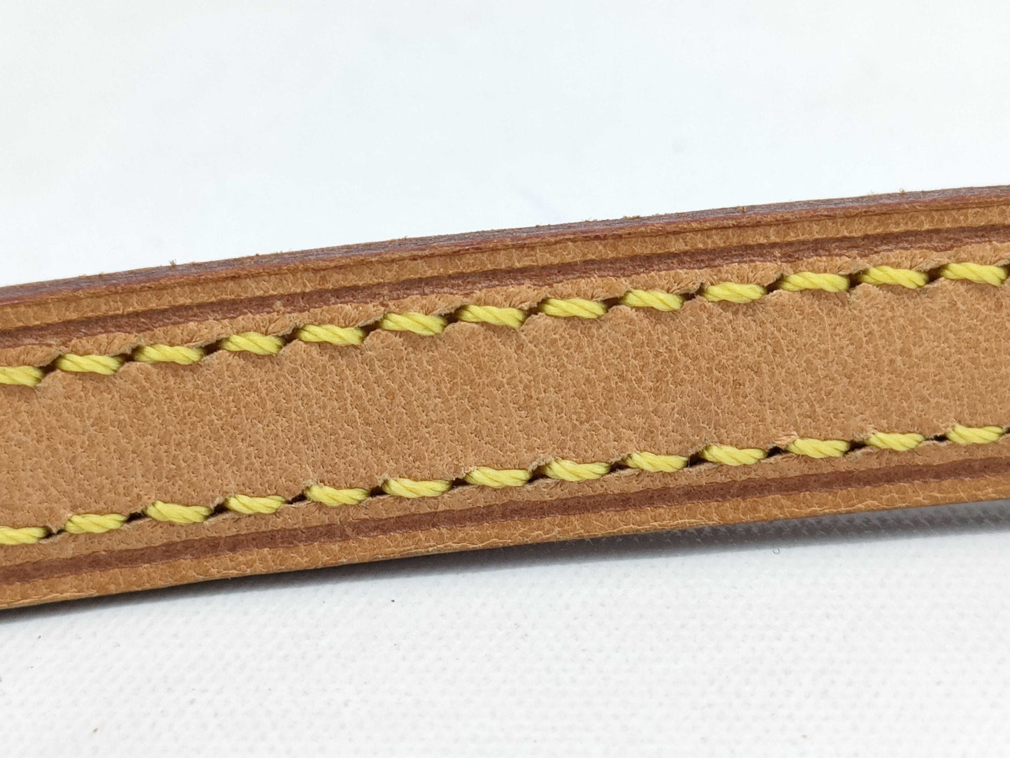 LOUIS VUITTON Natural Leather Shoulder Strap 