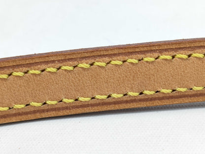 LOUIS VUITTON Natural Leather Shoulder Strap 