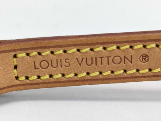 LOUIS VUITTON Natural Leather Shoulder Strap 