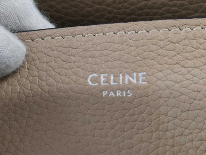 CELINE CE Luggage Micro Beige Handbag