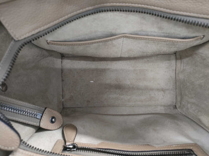 CELINE CE Luggage Micro Beige Handbag