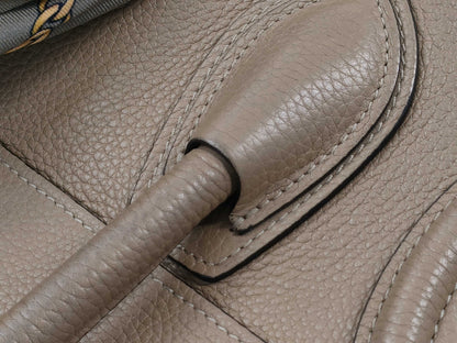 CELINE CE Luggage Micro Beige Handbag