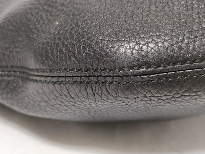 GUCCI Soho Handbag, Leather, Black, 308361, Shoulder Bag