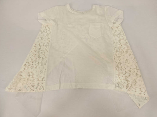 sacai Sacai deformed lace top set tops