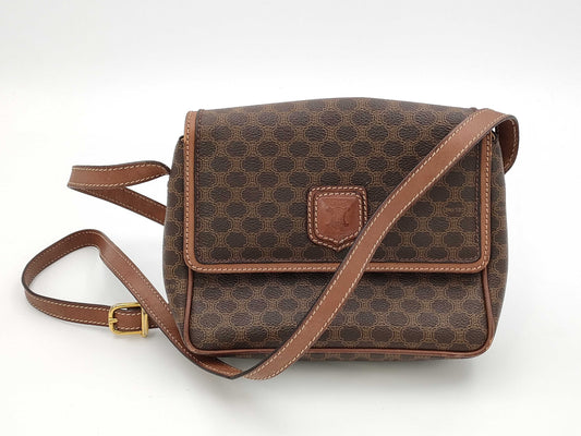 CELINE Macadam Shoulder Bag