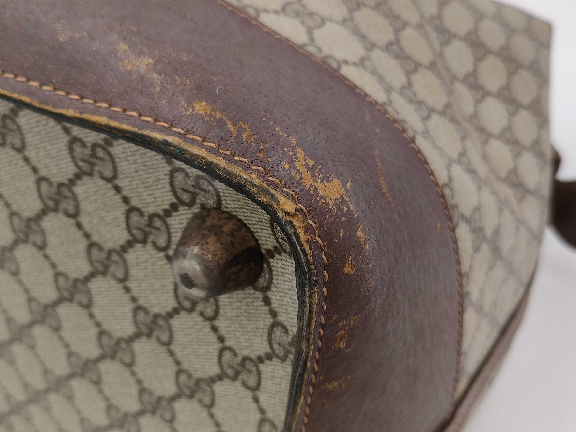 GUCCI Boston Bag GG Pattern Boston Bag