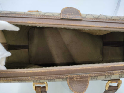 GUCCI Boston Bag GG Pattern Boston Bag