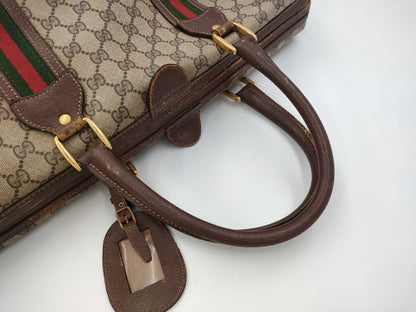 GUCCI Boston Bag GG Pattern Boston Bag