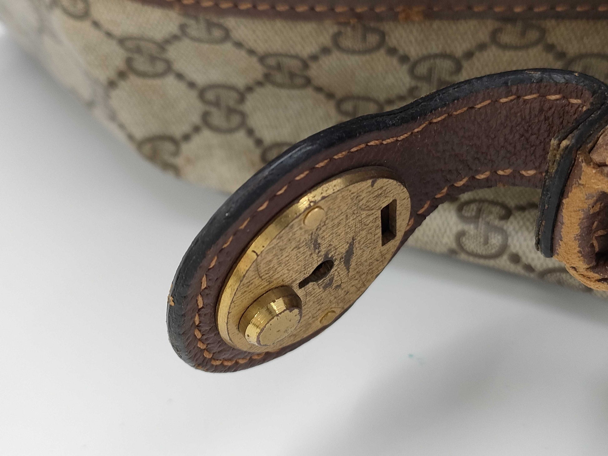 GUCCI Boston Bag GG Pattern Boston Bag