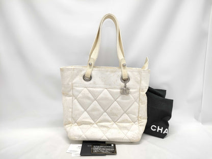 CHANEL Paris-Biarritz Tote Bag with Guarantee