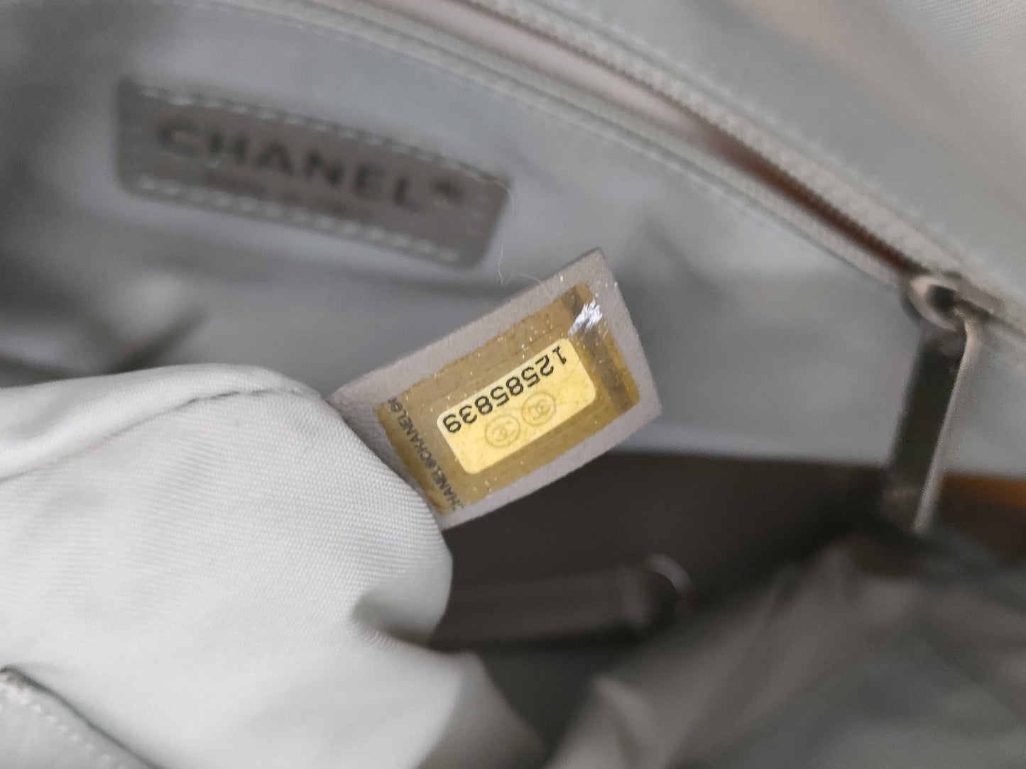CHANEL Paris-Biarritz Tote Bag with Guarantee