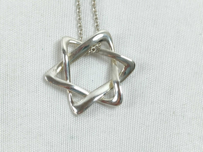 Tiffany & Co. Tiffany Star of David Necklace Necklace