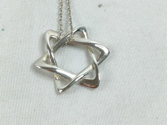 Tiffany & Co. Tiffany Star of David Necklace Necklace
