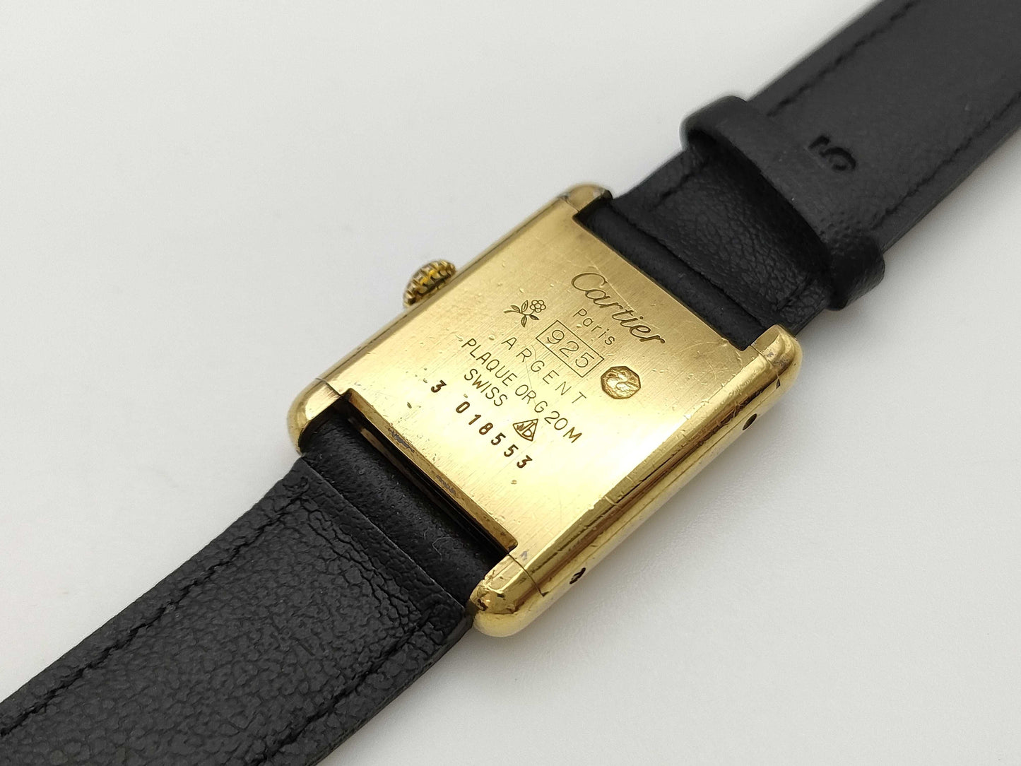 Cartier Must Tank 3018553 Manual Winding Women's Watch