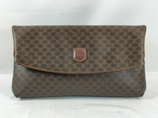 CELINE Macadam Clutch Bag