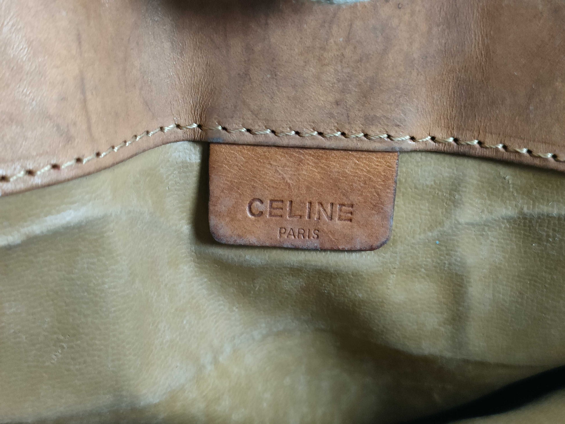CELINE Macadam Clutch Bag