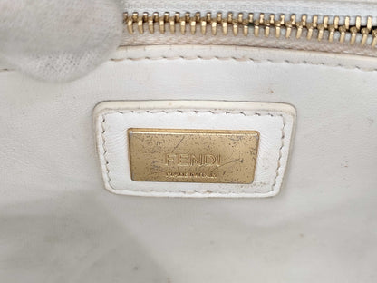 FENDI Peekaboo Studded Beaded Handbag