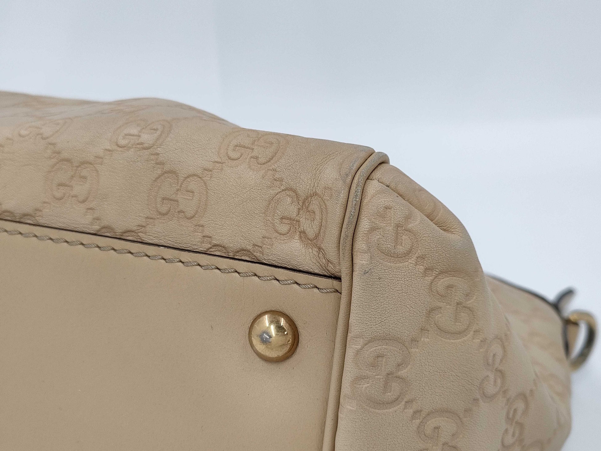 GUCCI GUCCI Scarlet Guccissima Handbag Bag Women's Handbag