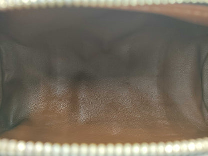 LOUIS VUITTON LV Papillon Handbag Bag PVC Coated Canvas Leather Monogram Brown Handbag